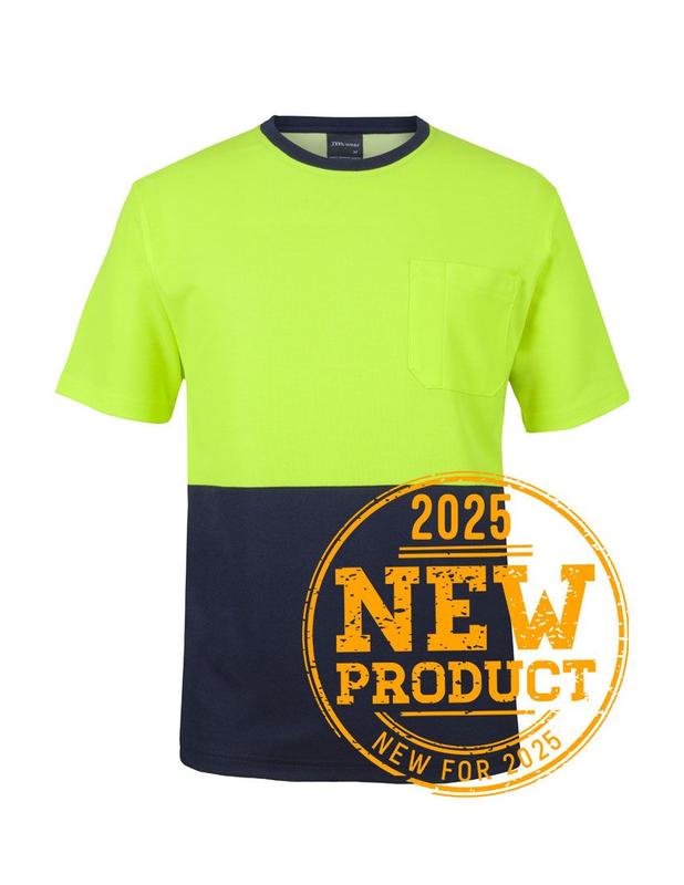 6HCBT JB's Hi Vis Cotton Back Tee