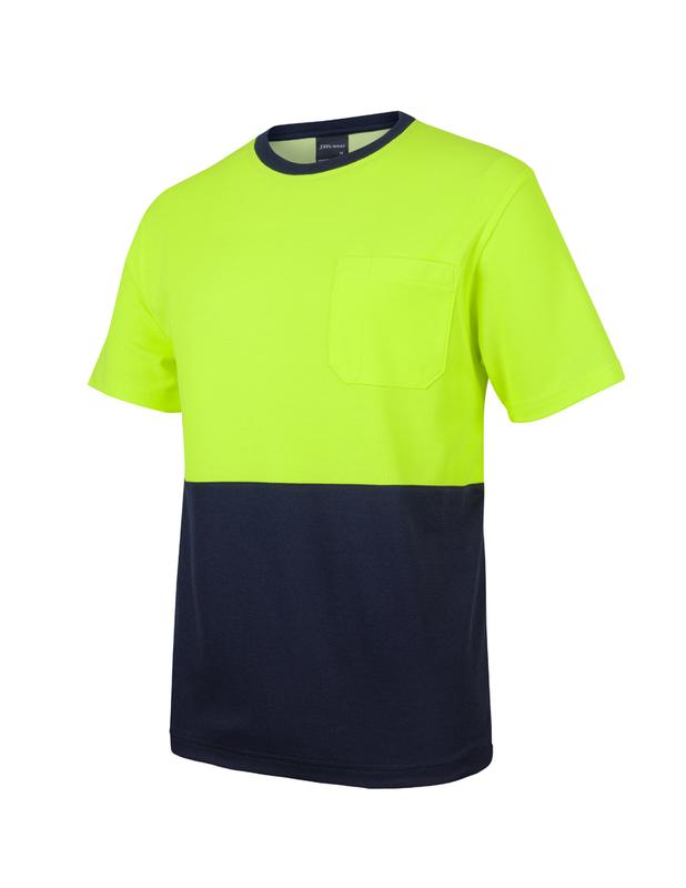6HCBT JB's Hi Vis Cotton Back Tee
