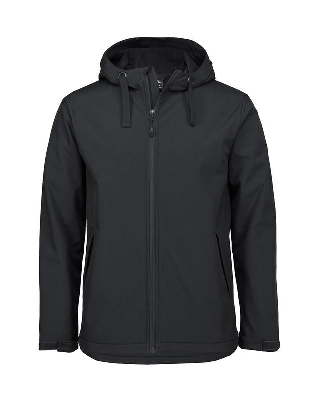 JB's Wear Three Layer Hooded Softshell Jacket