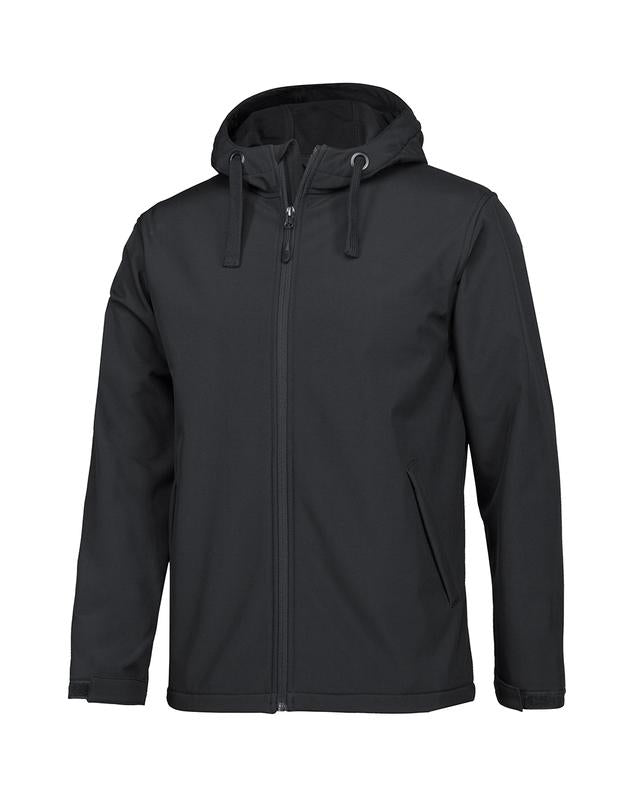 JB's Wear Three Layer Hooded Softshell Jacket