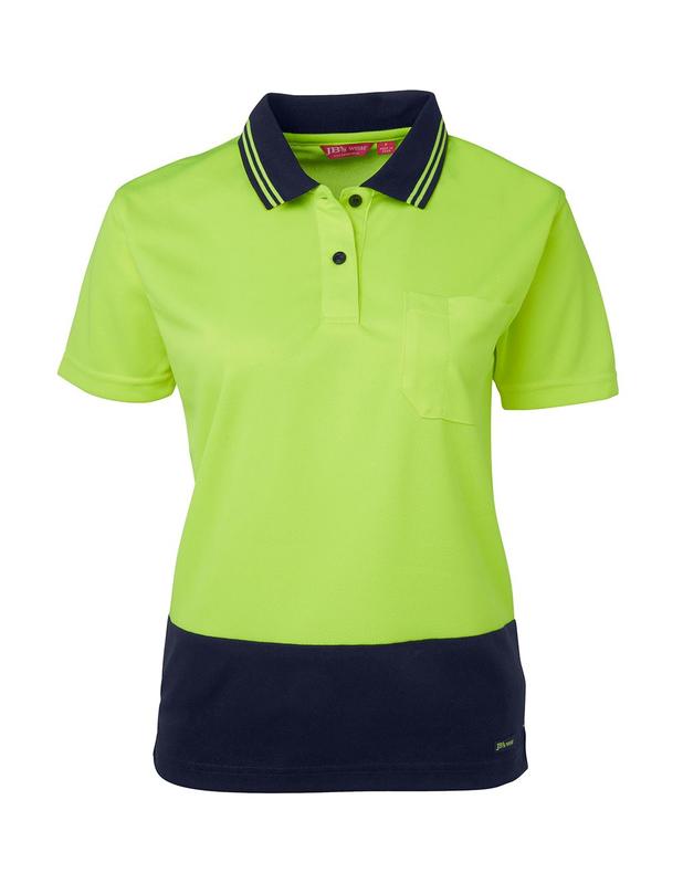 6LHCP JB's Hi Vis S/S Comfort Polo - Ladies
