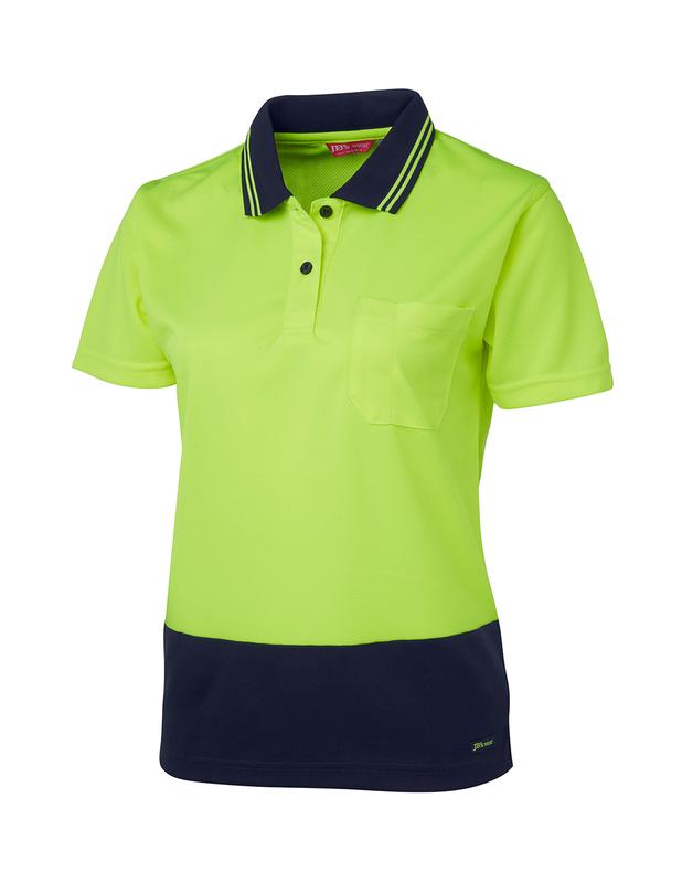 6LHCP JB's Hi Vis S/S Comfort Polo - Ladies
