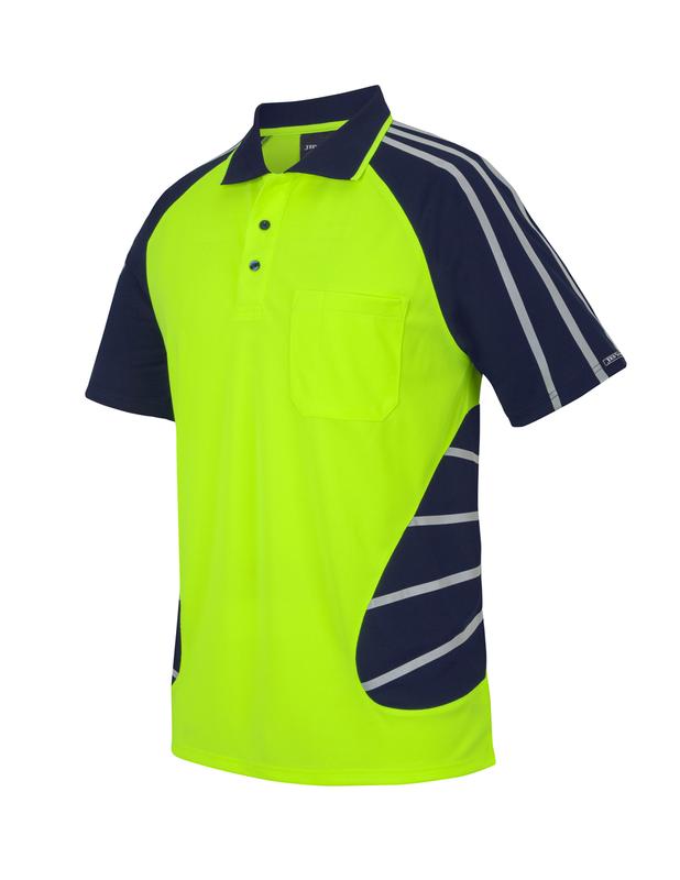 6HSSR JB's Street Spider Polo with Reflective Stripes
