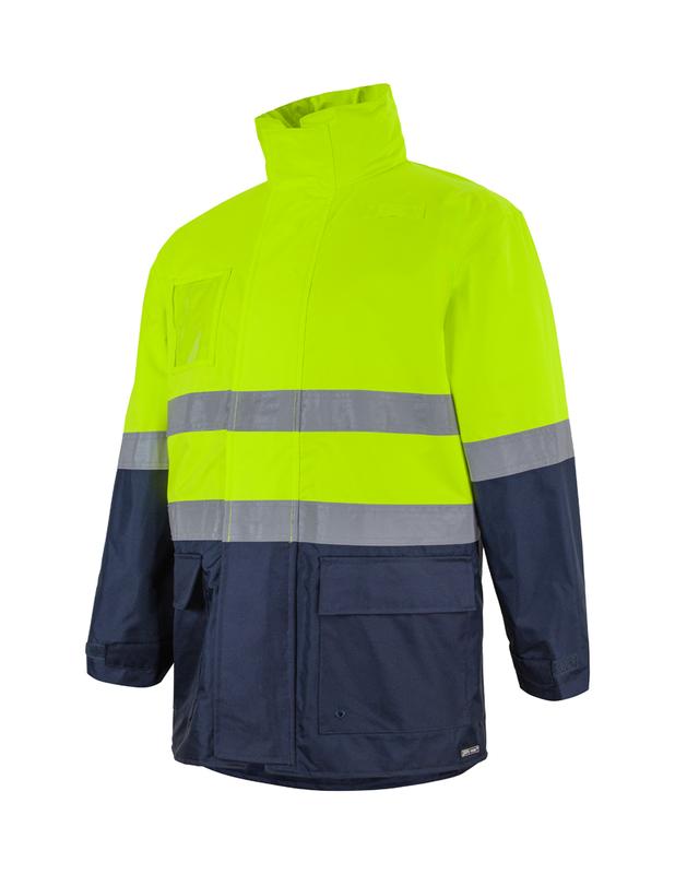 6DNLL JB's Hi Vis (D+N) Long Line Jacket