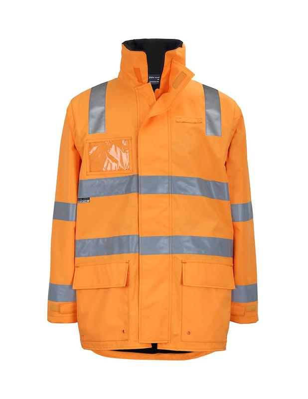 6DARL JB's AUST. Rail (D+N) Zip Off Sleeve Longline Jacket