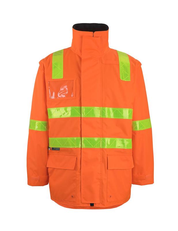 6DVRL JB's VIC Road (D+N) Zip Off Sleeve Longline Jacket