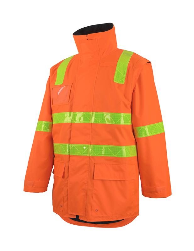 6DVRL JB's VIC Road (D+N) Zip Off Sleeve Longline Jacket