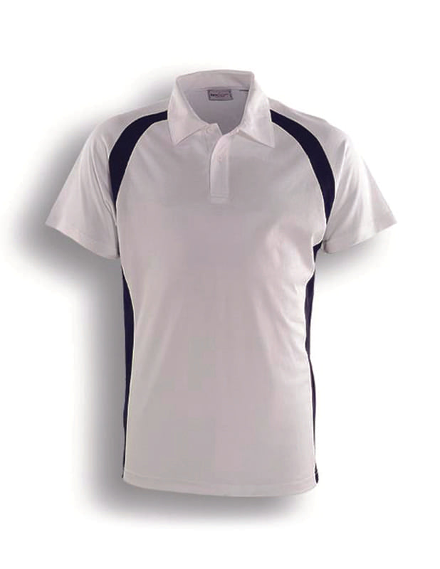 CP0929 Bocini Team Essential Short Sleeve Contrast Panel Polo - Ladies