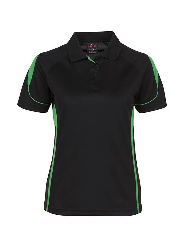7BEL1 JB's Wear Podium Bell Polo - Ladies