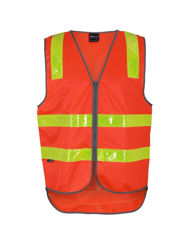 JB's Vic Road (D+N) Zip Safety Vest