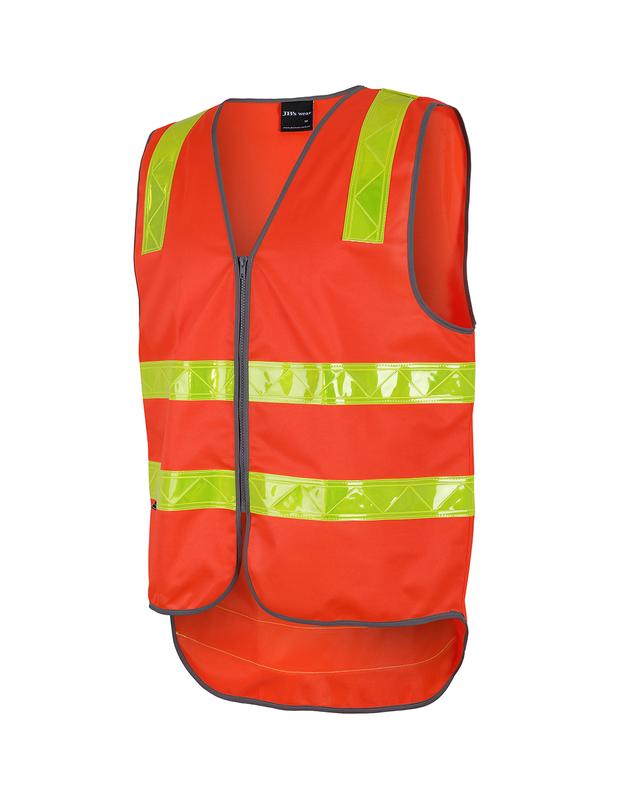 JB's Vic Road (D+N) Zip Safety Vest