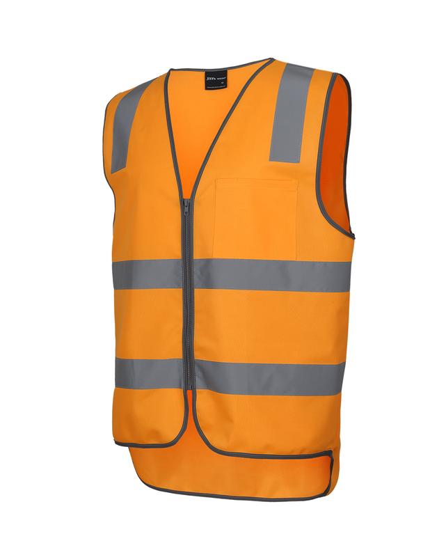 JB's Aust. Rail (D+N) Zip Safety Vest