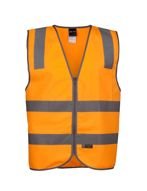 JB's Vic Rail (D+N) Zip Safety Vest