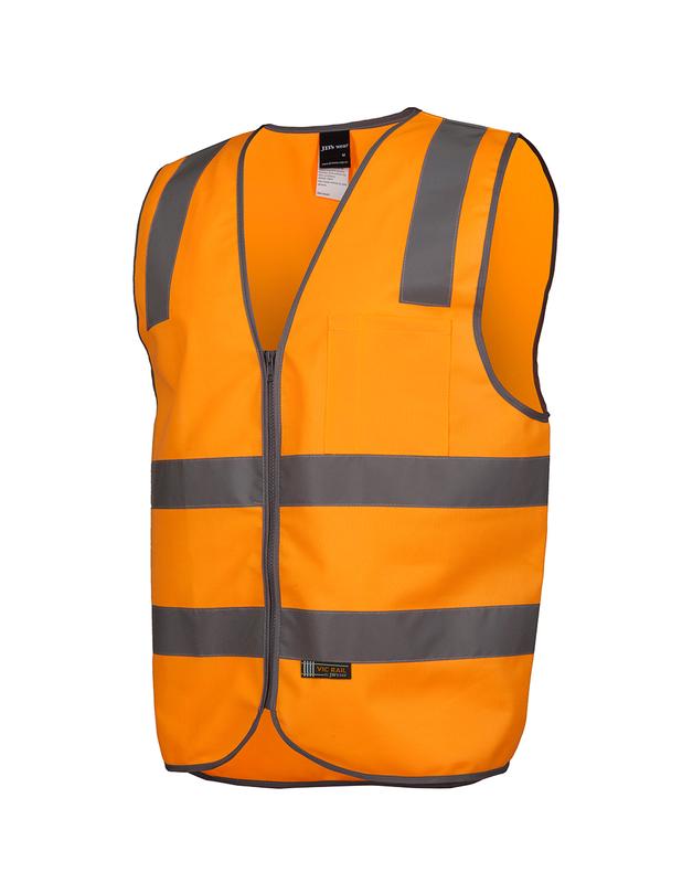 JB's Vic Rail (D+N) Zip Safety Vest