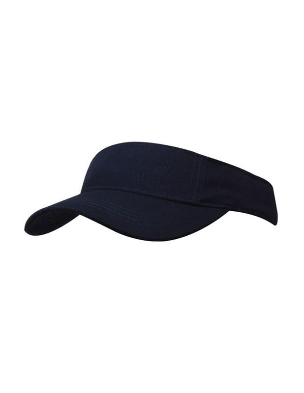 4230 Headwear Brushed Heavy Cotton Visor
