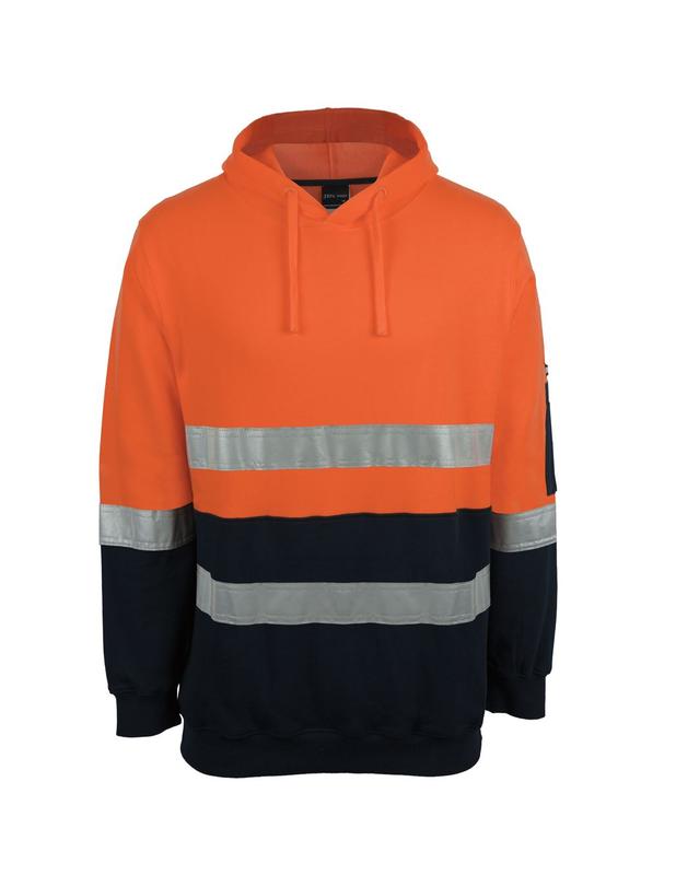 JB's Hi Vis (D+N) 310 Cotton Pull Over Hoodie