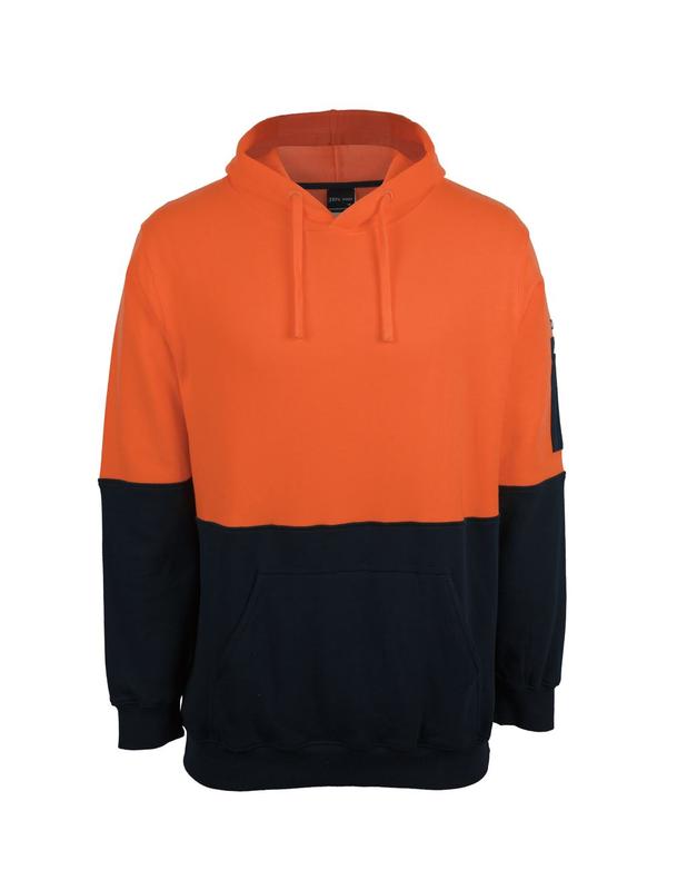 JB's Hi Vis 310 Cotton Pull Over Hoodie