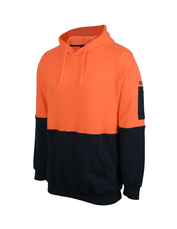 JB's Hi Vis 310 Cotton Pull Over Hoodie