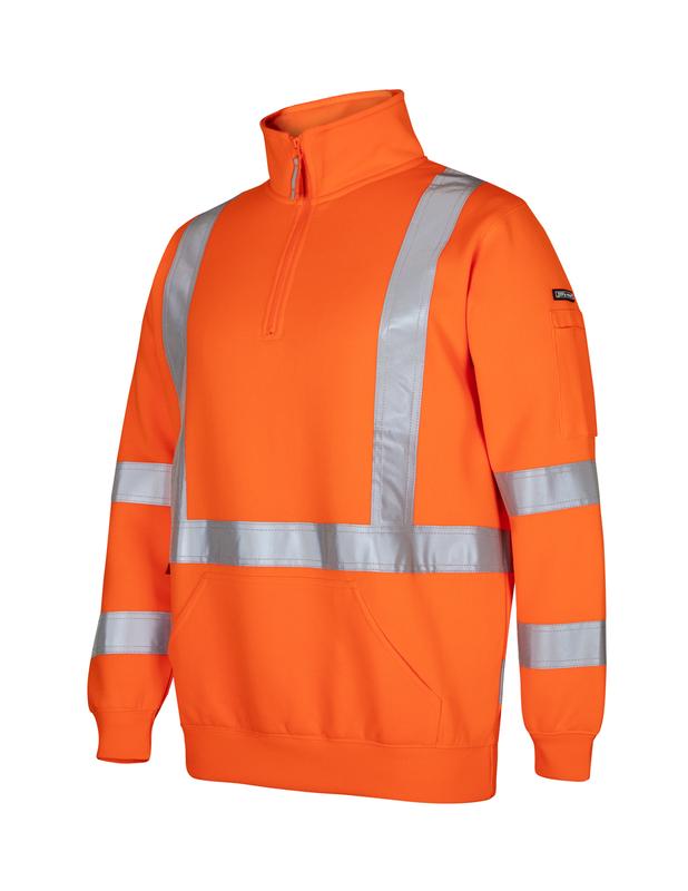 JB's NSW/QLD Rail (D+N) X-Back 1/2 Zip Fleece