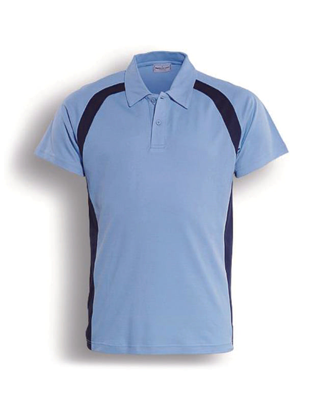 CP0939 Bocini Team Essentials Short Sleeve Contrast Panel Polo - Kids